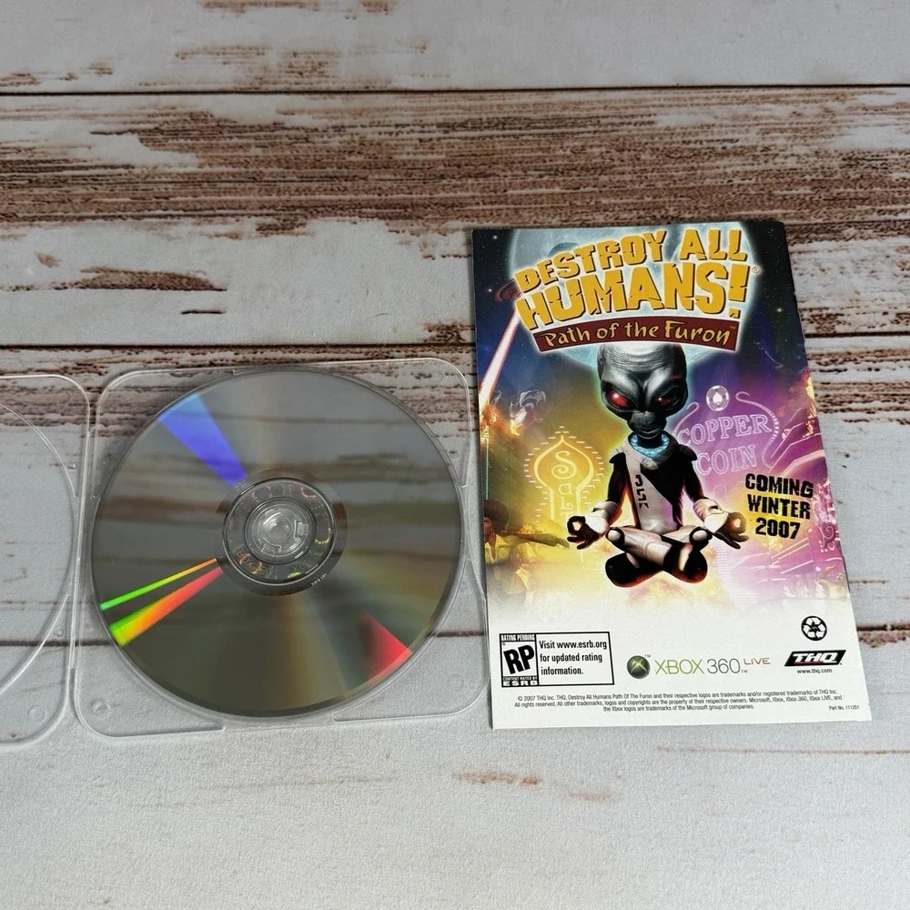 Conan Microsoft Xbox 360 Game Disc & Manual Only Resurfaced Tested